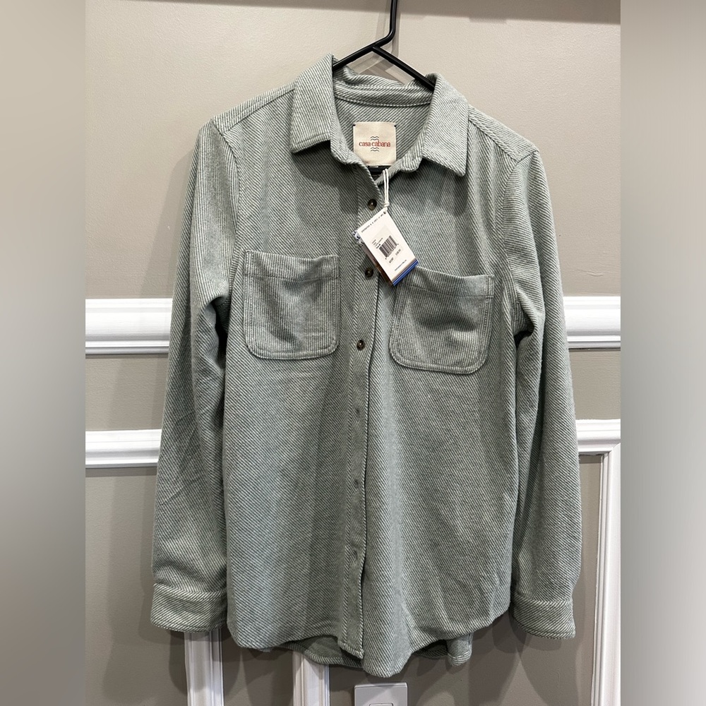 Casa Cabana Siena sage shirt